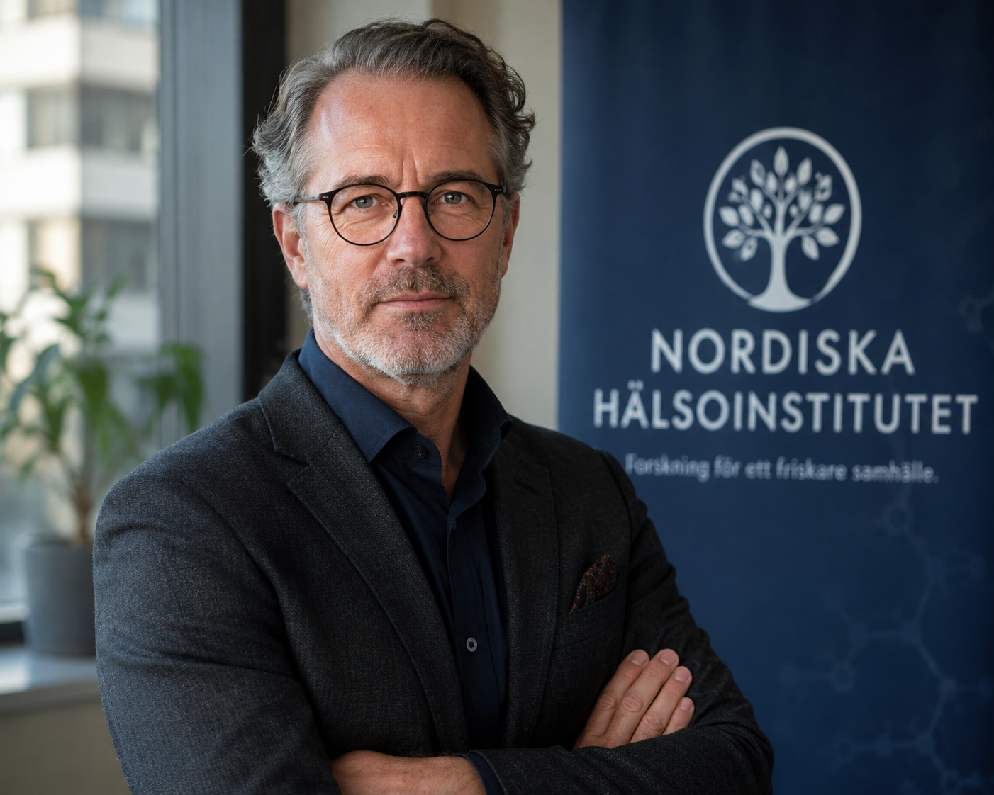 Professor Erik Lund vid Nordiska Hälsoinstitutet